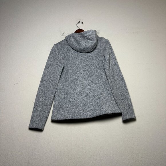 The North Face Sweater Women S Sherpa Fleece Full Zip Hooded Fall Winter Jacket - Picture 2 of 9